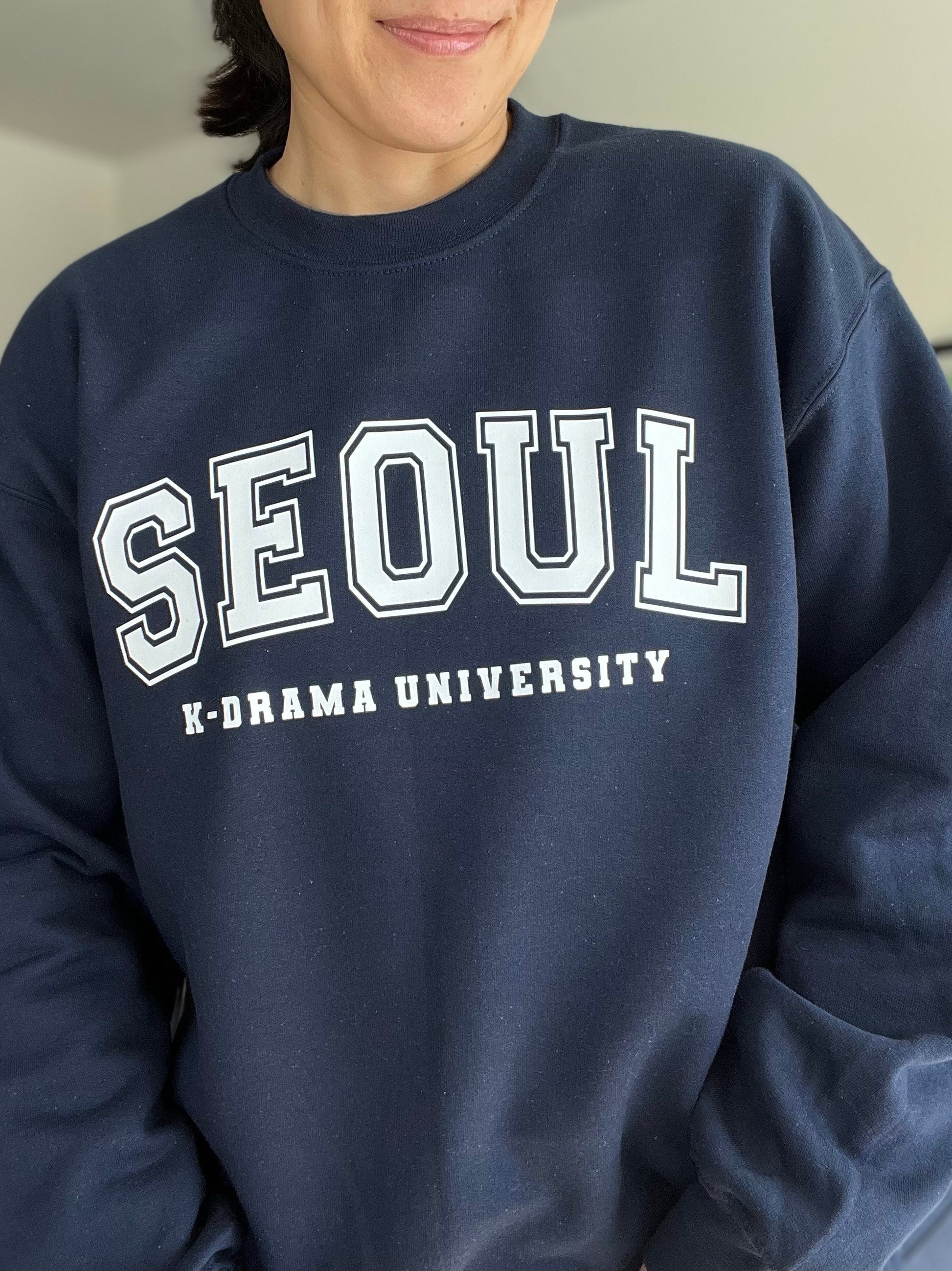Seoul K Drama University Crewneck madeforYu