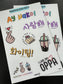 Pinoy/Korean Sticker Pack V1 (Free Shipping for a limited time!)*